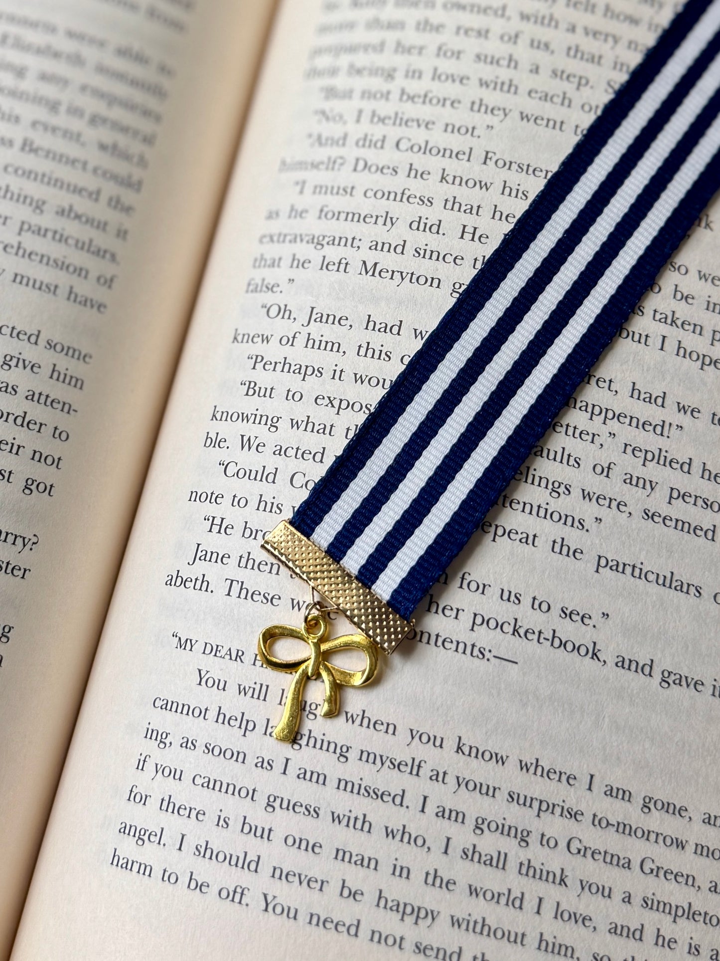 Set Sail Ribbon Bookmark