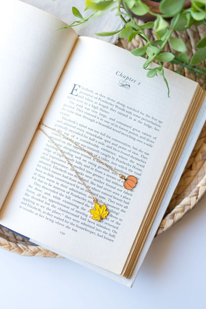 Autumn Days Chain Bookmark
