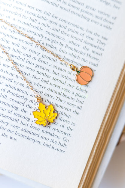 Autumn Days Chain Bookmark
