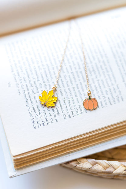 Autumn Days Chain Bookmark