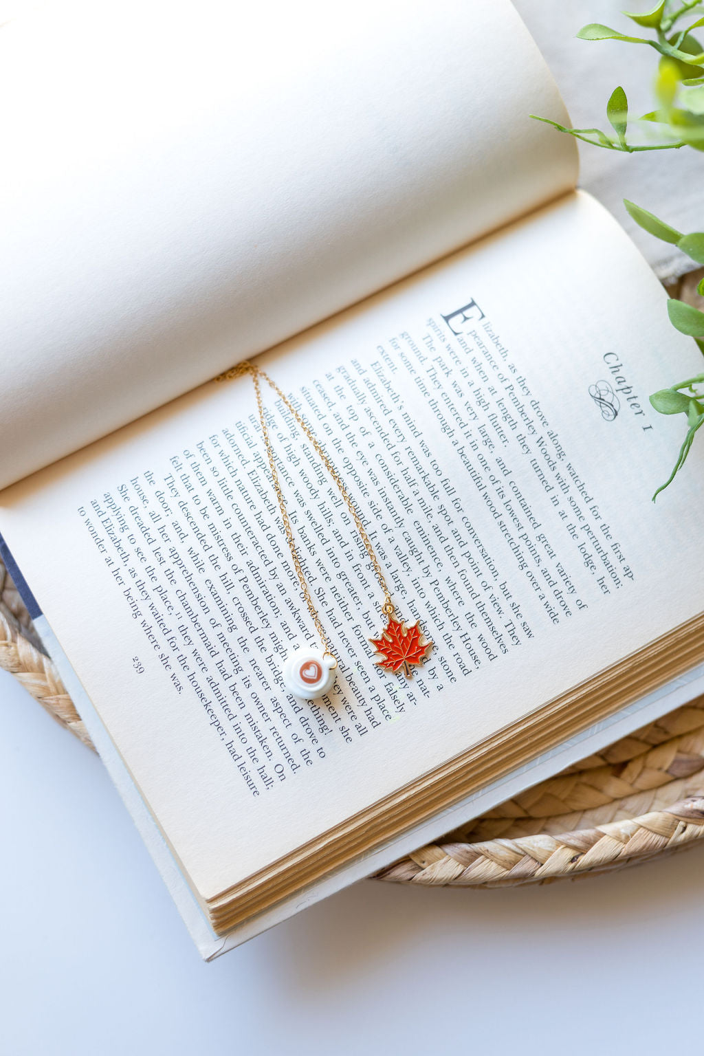 Fall Diner Chain Bookmarks