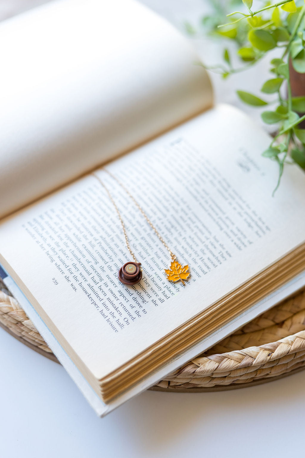 Fall Diner Chain Bookmarks
