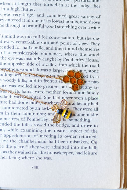 Bumble Bee Chain Bookmark
