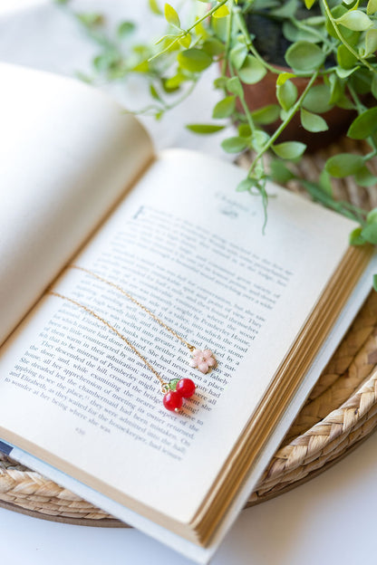 Cherry Blossom Chain Bookmark