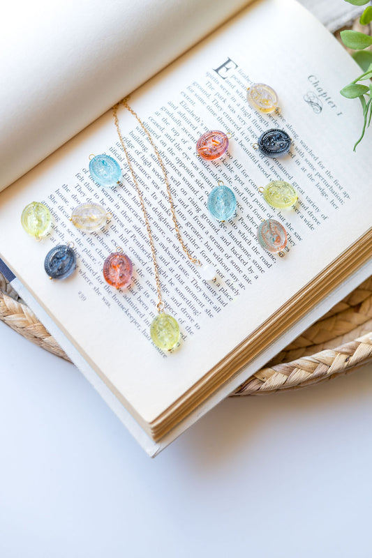 Mystery Bag Rose Chain Bookmark