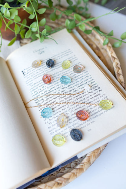 Mystery Bag Rose Chain Bookmark