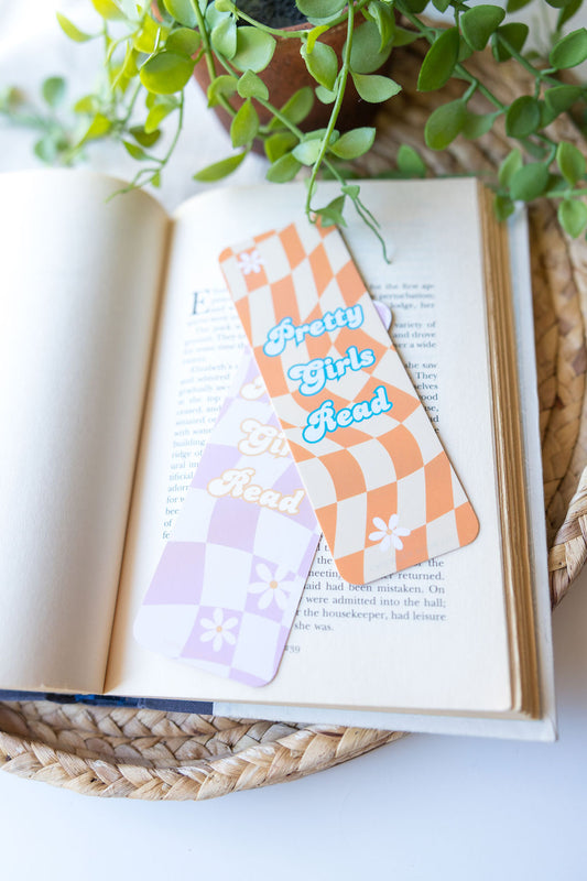 Pretty Girls Read Bookmark