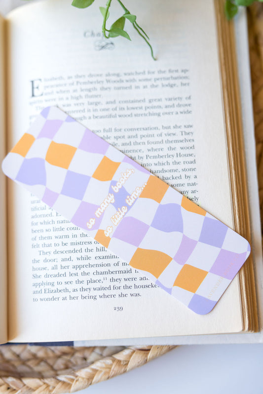 So Many Books So Little Time Bookmark