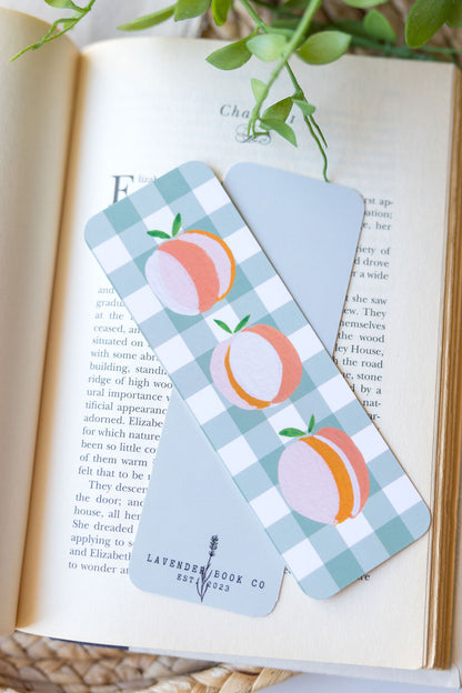 Sweet Peaches Paper Bookmark