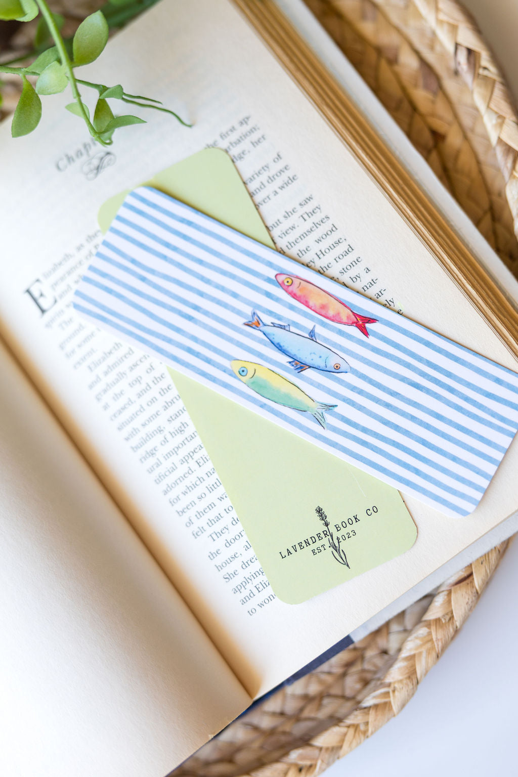 Sardines Trio Paper Bookmark
