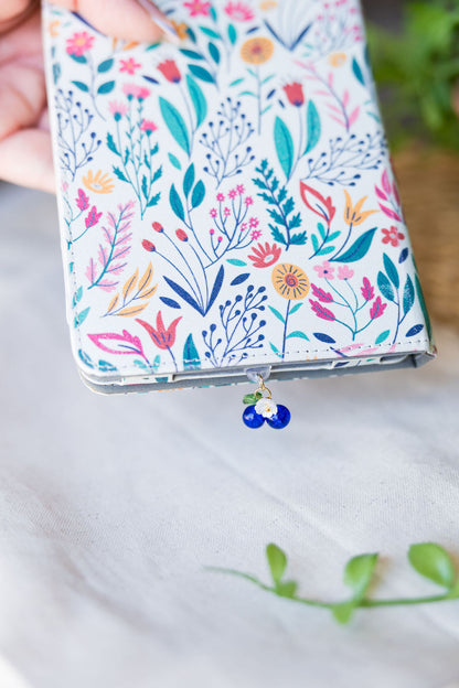 Wild Blueberries USB C Charm