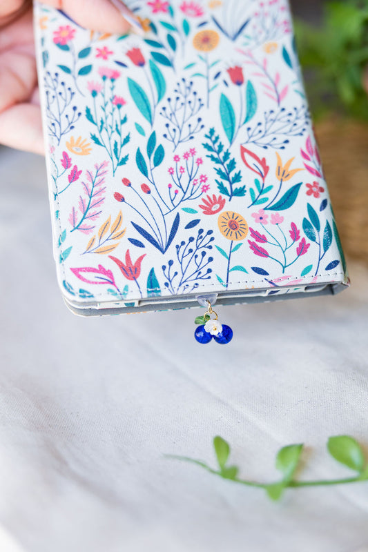Wild Blueberries USB C Charm