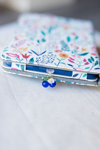 Wild Blueberries USB C Charm