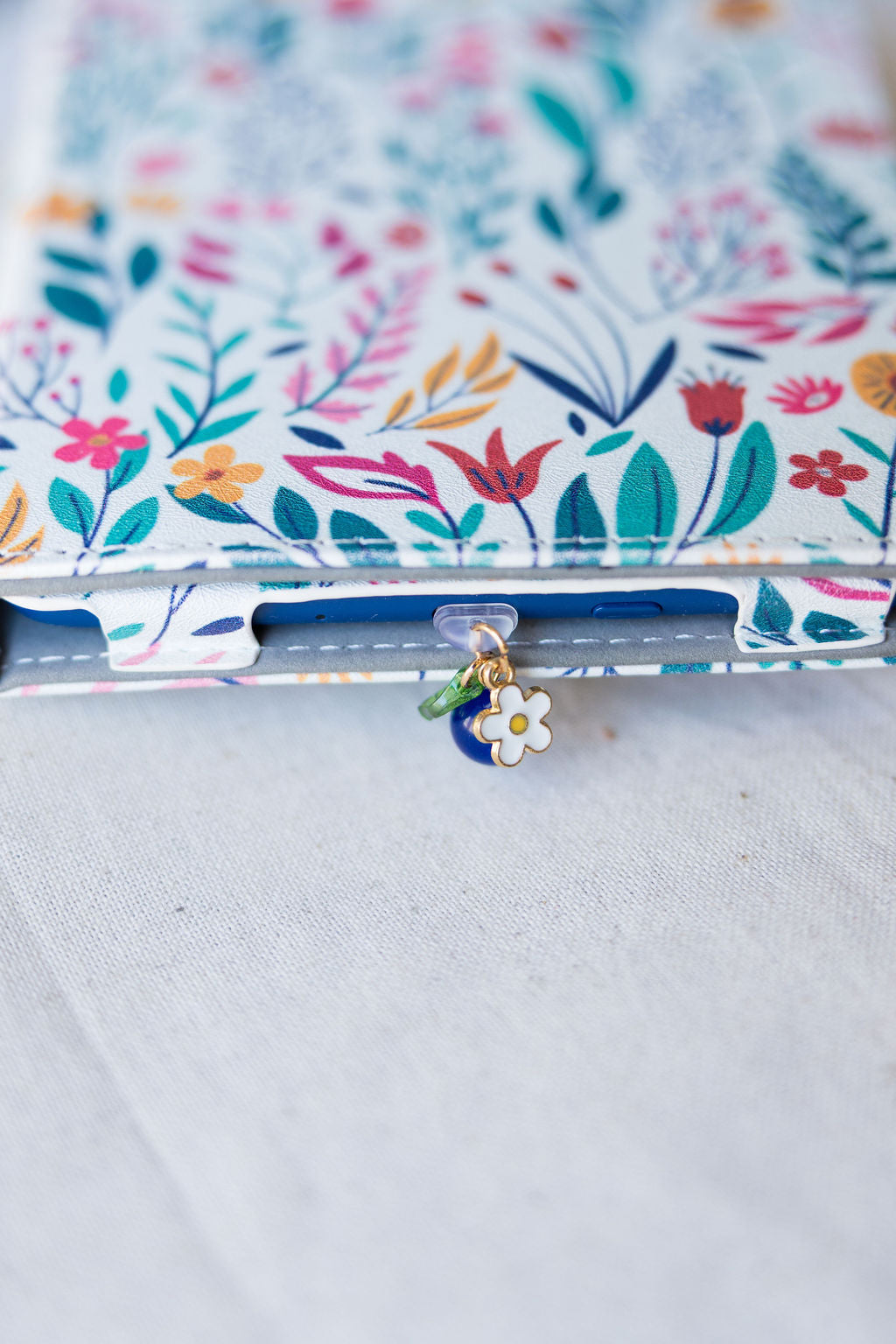 Blueberry Blossom USB C Charm
