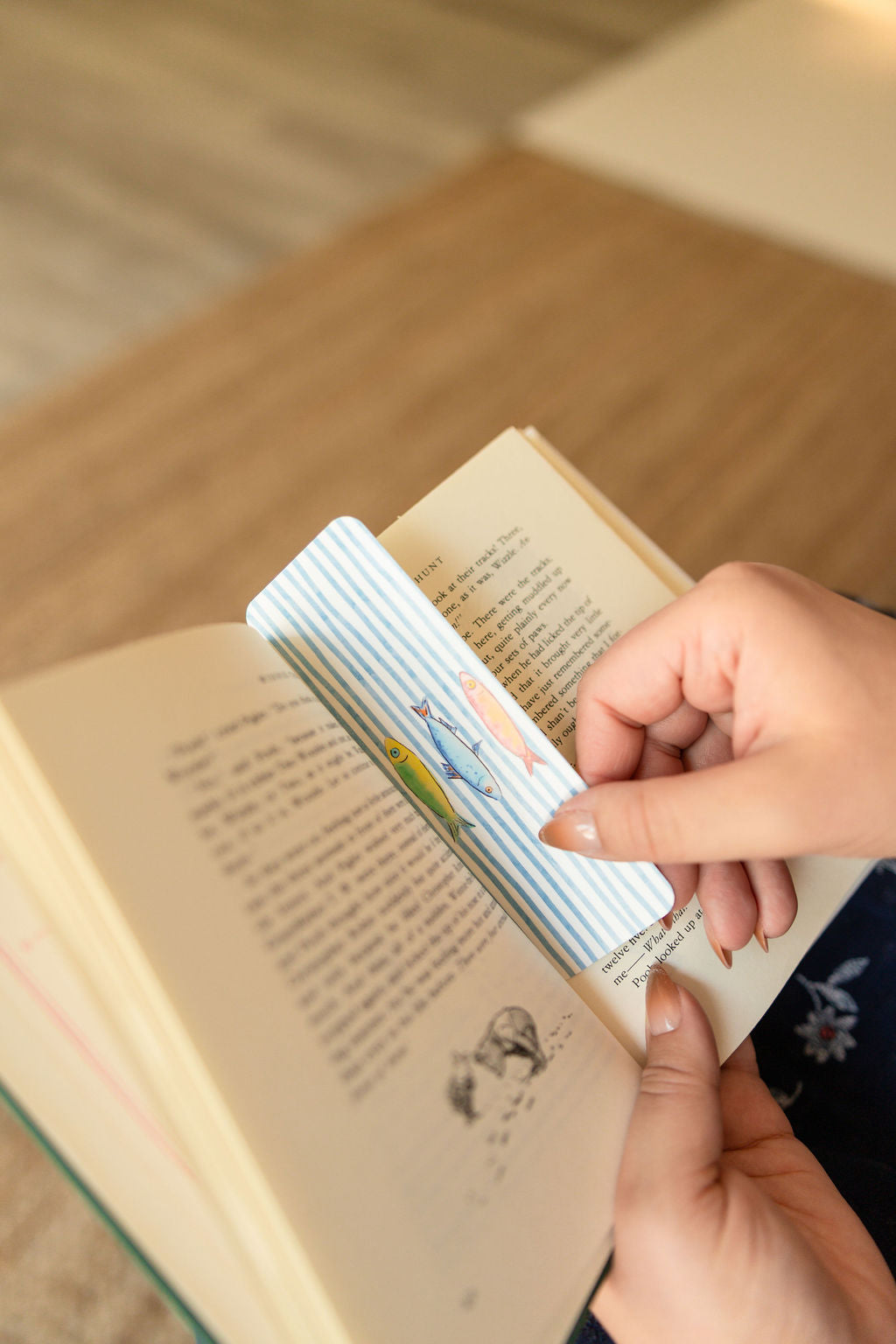 Sardines Trio Paper Bookmark