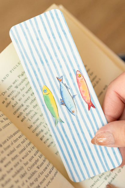 Sardines Trio Paper Bookmark