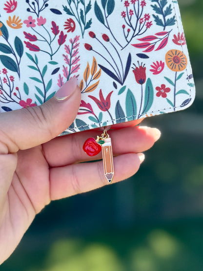 #1 Teacher USBC Charm