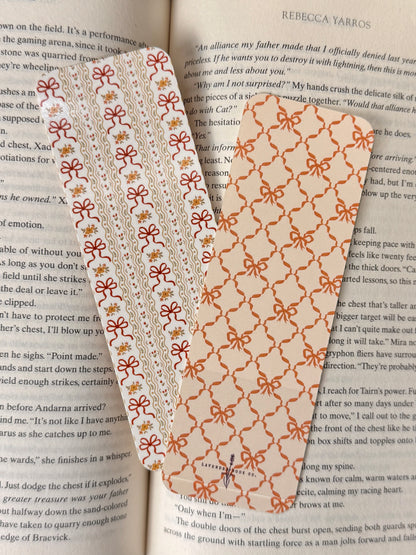 Defective Double-Sided Fall Paper Bookmarks