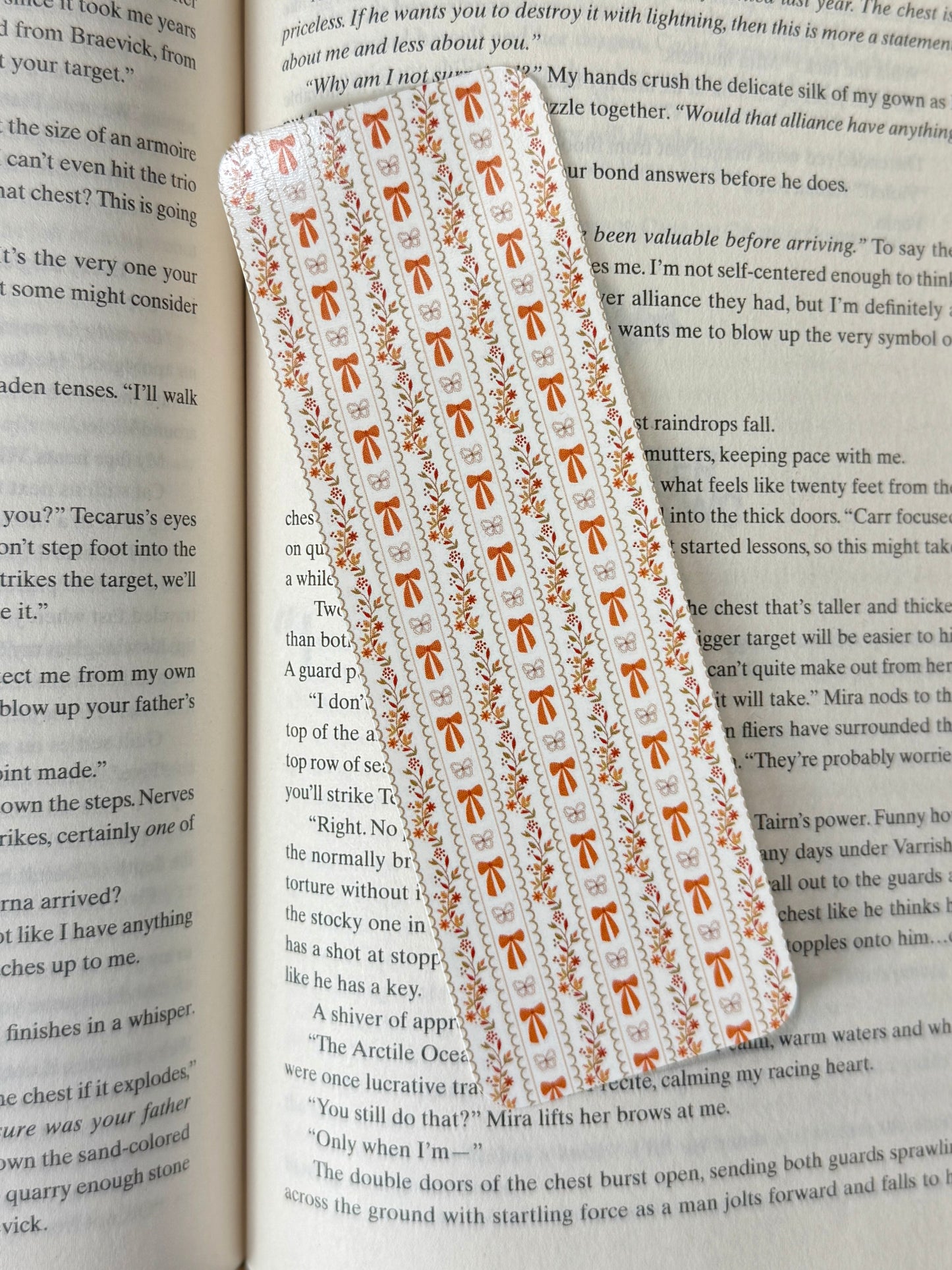 Defective Double-Sided Fall Paper Bookmarks