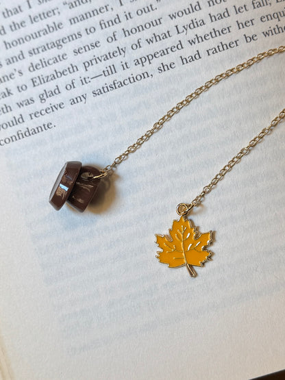 Fall Diner Chain Bookmarks
