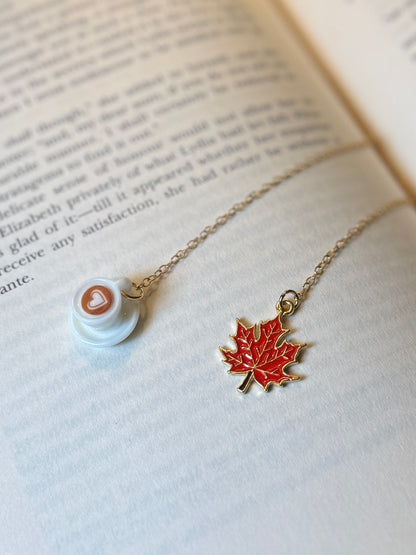 Fall Diner Chain Bookmarks