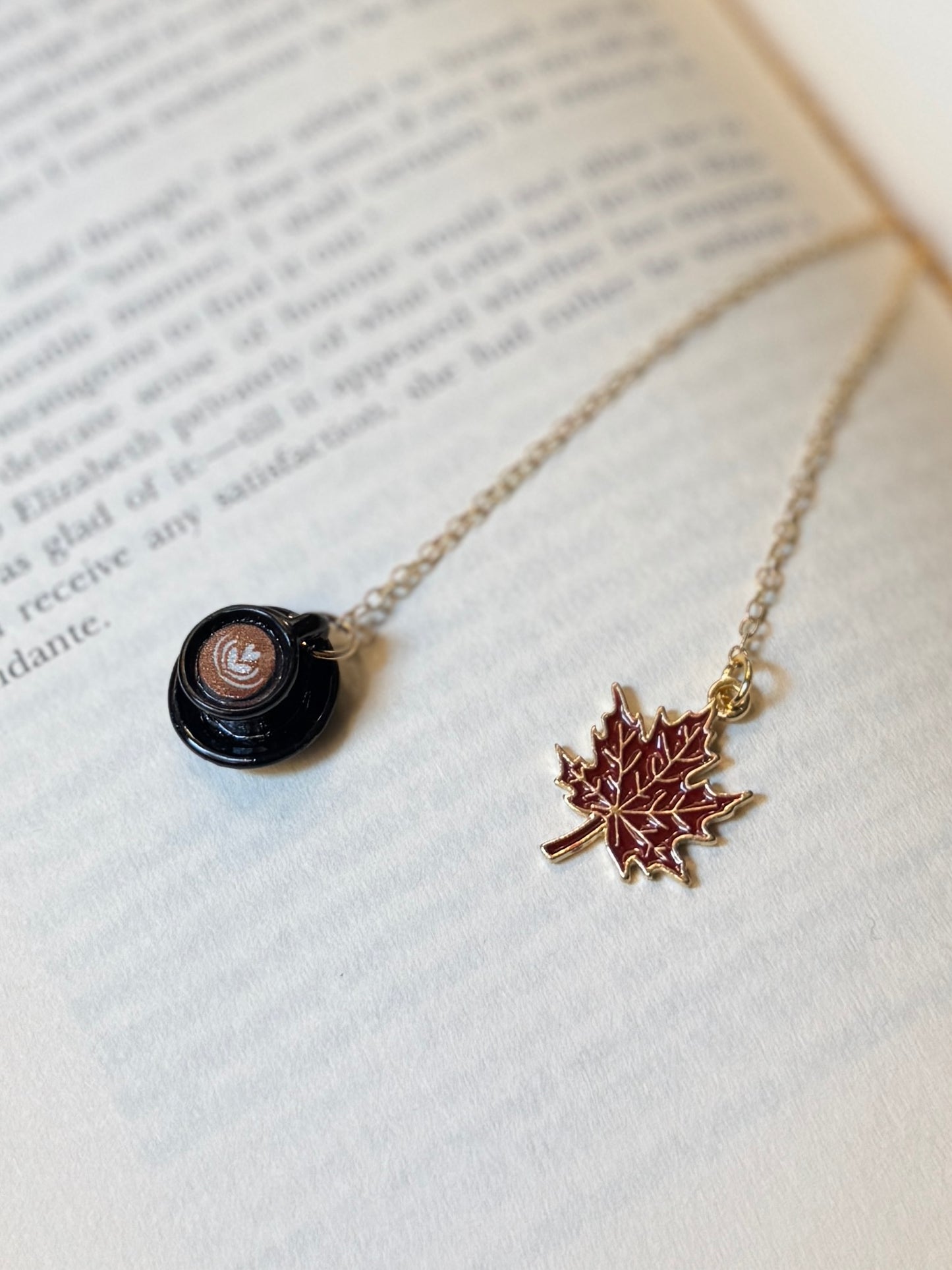 Fall Diner Chain Bookmarks