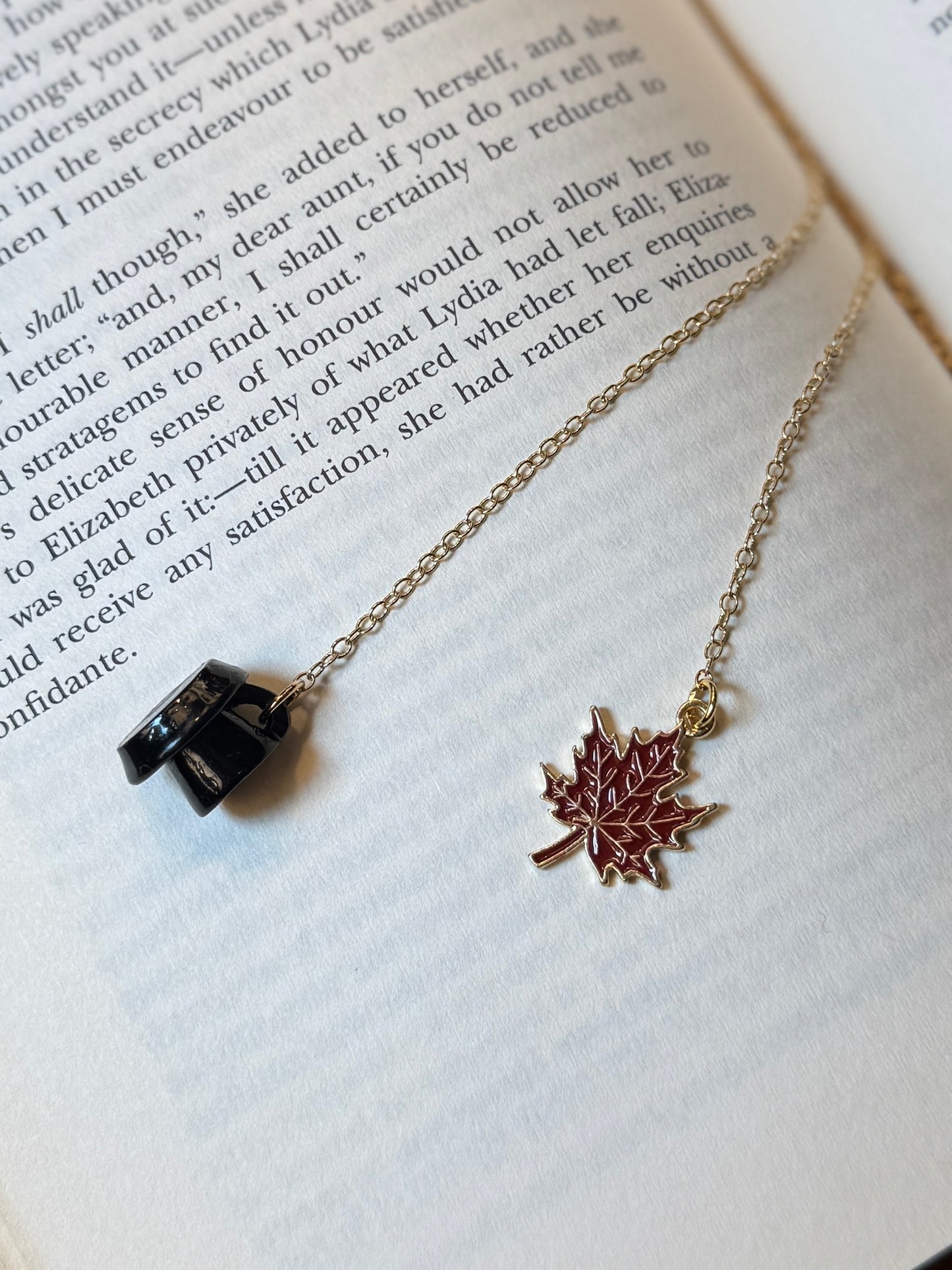 Fall Diner Chain Bookmarks