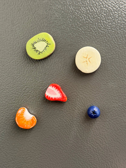Fruit Salad Fridge Magnet Set