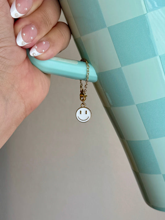 Smiley Face Tumbler Charm