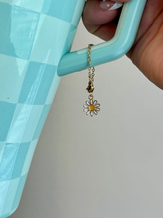 Daisy Tumbler Charm