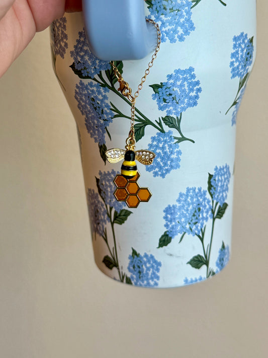 Bumble Bee Tumbler Charm