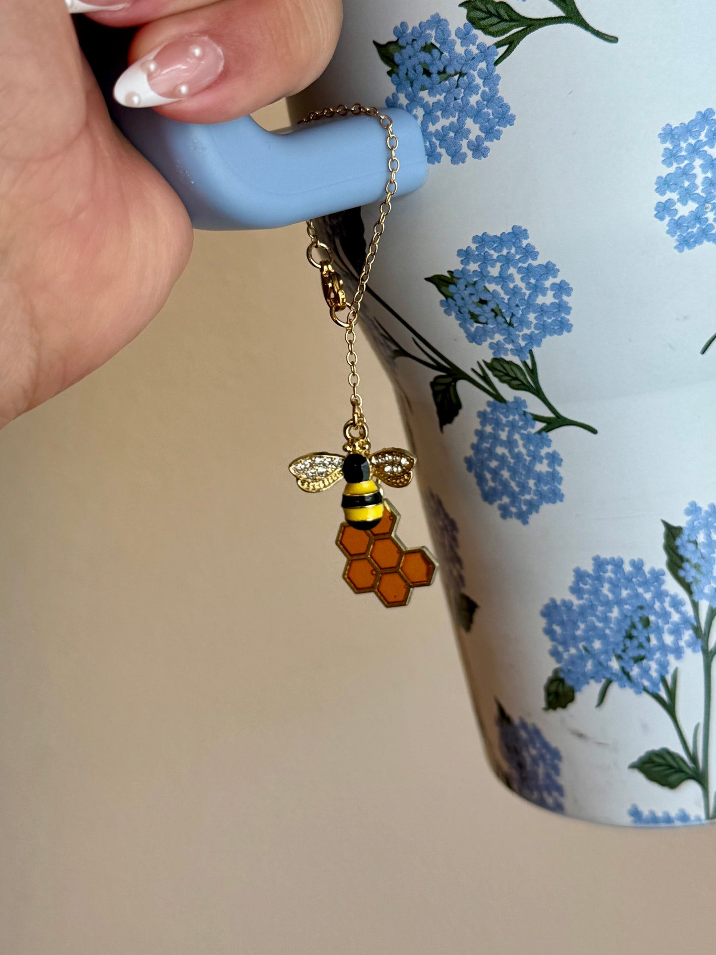 Bumble Bee Tumbler Charm