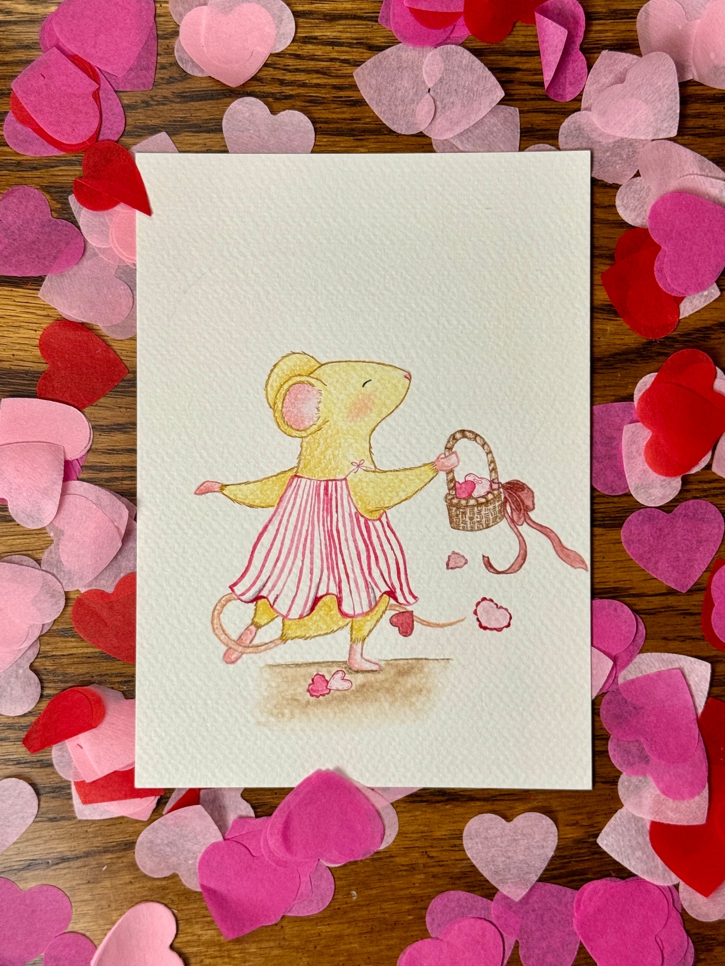 "Dancing Valentine" Original Artwork