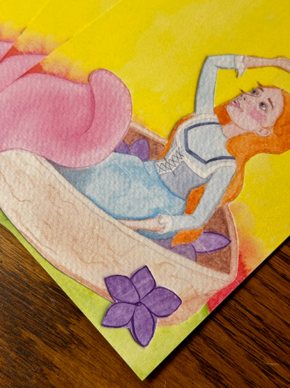 "Being Discovered" Defective Print