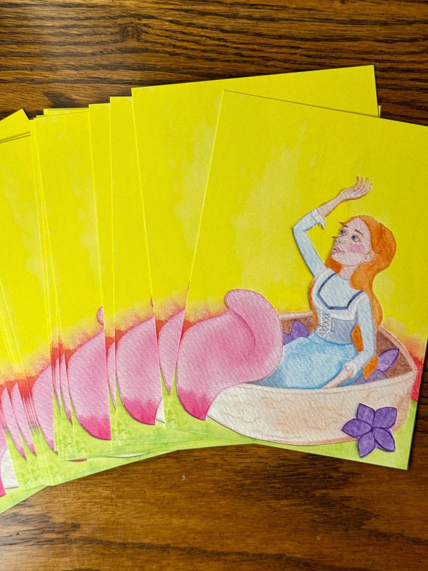 "Being Discovered" Defective Print