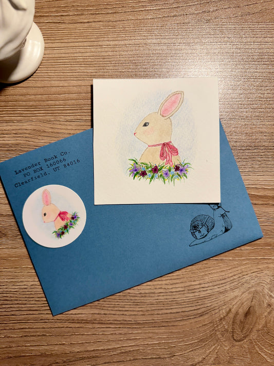 Bunny Portrait Original Artwork