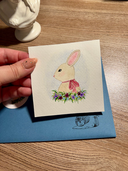 Bunny Portrait Original Artwork