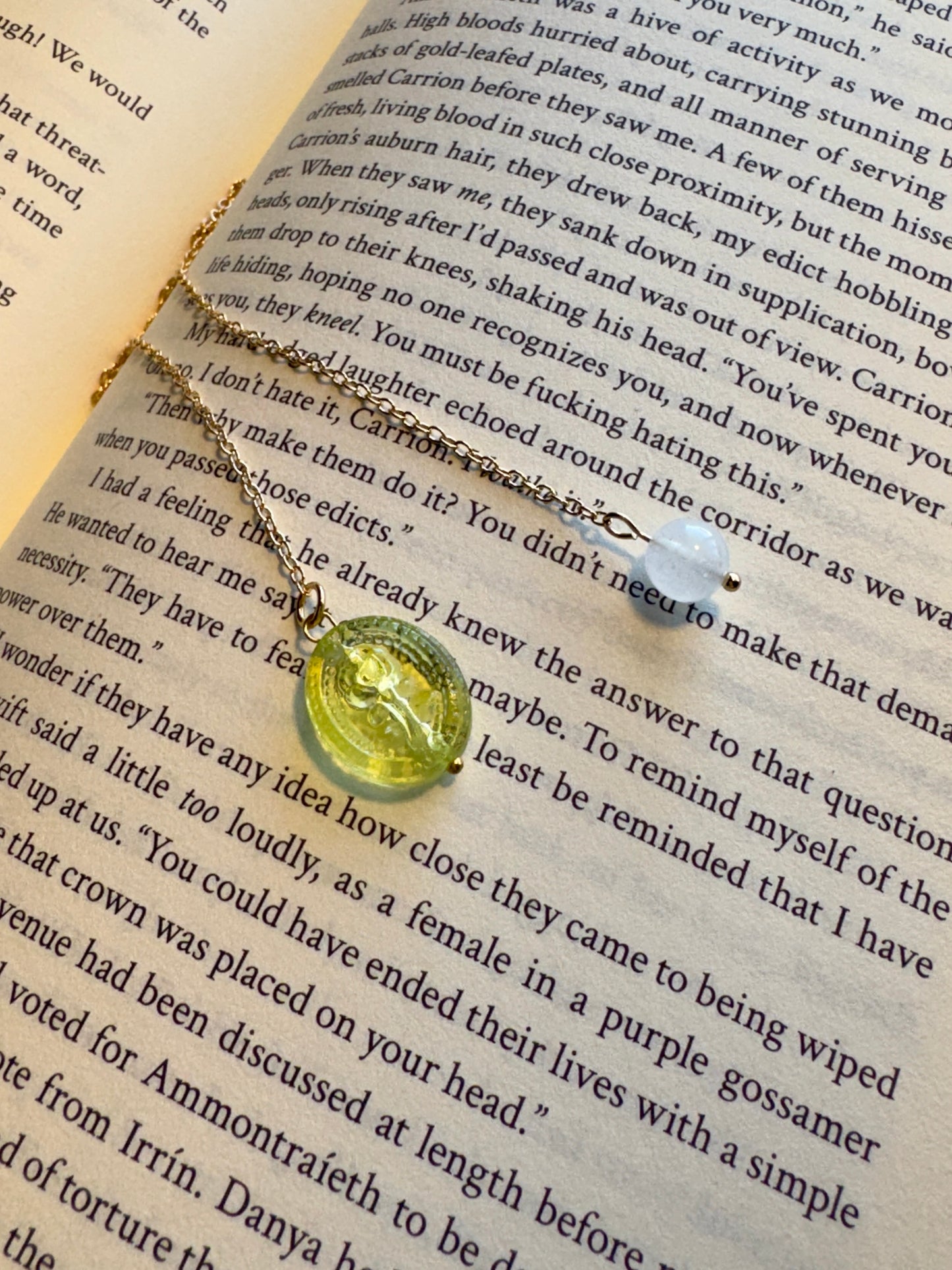 Mystery Bag Rose Chain Bookmark