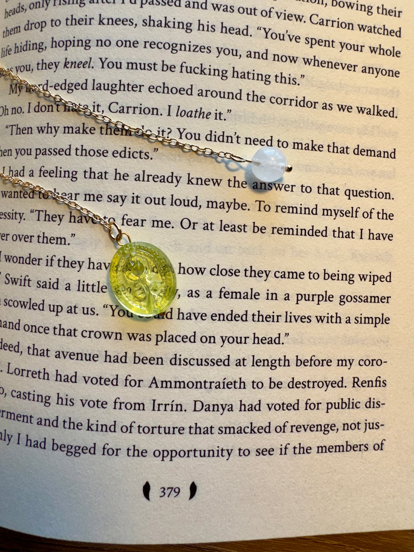 Mystery Bag Rose Chain Bookmark