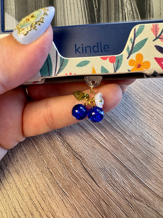 Wild Blueberries USB C Charm