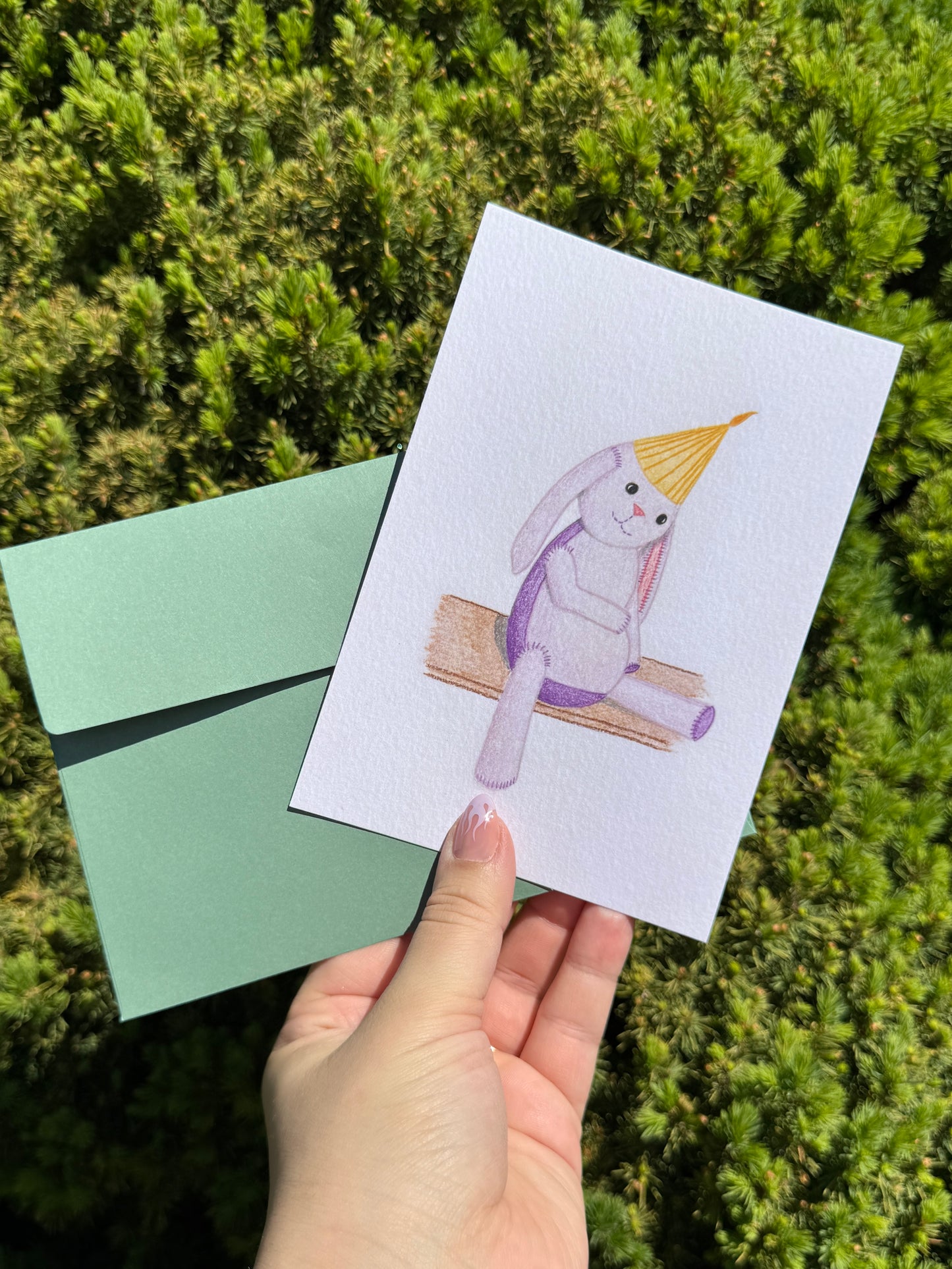 "Vintage Birthday" Art Print/Greeting Card
