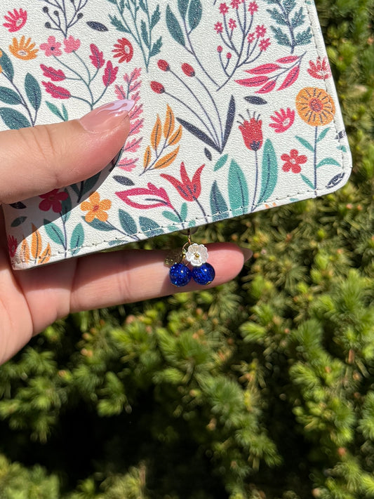 Wild Blueberries USB C Charm
