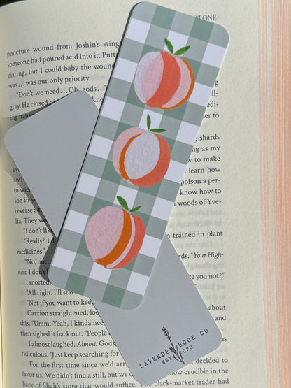 Sweet Peaches Paper Bookmark