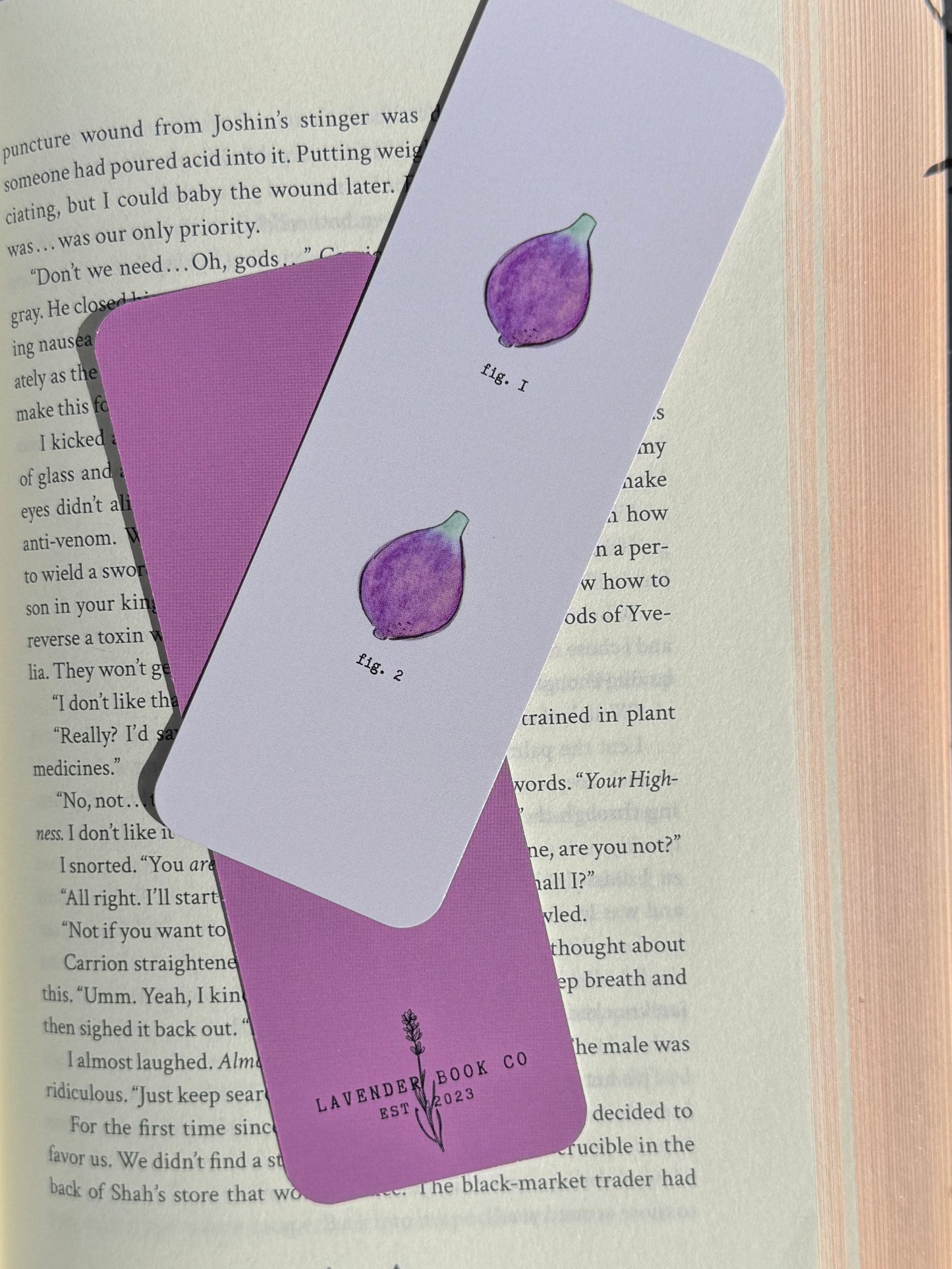 Figs Paper Bookmark