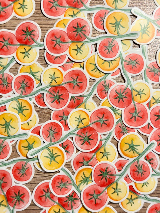 Tomatoes Vinyl Sticker