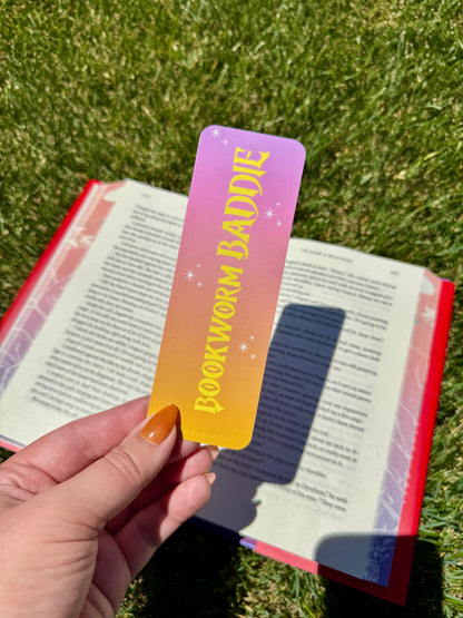 Bookworm Baddie Bookmark