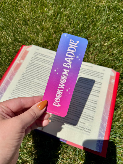 Bookworm Baddie Bookmark