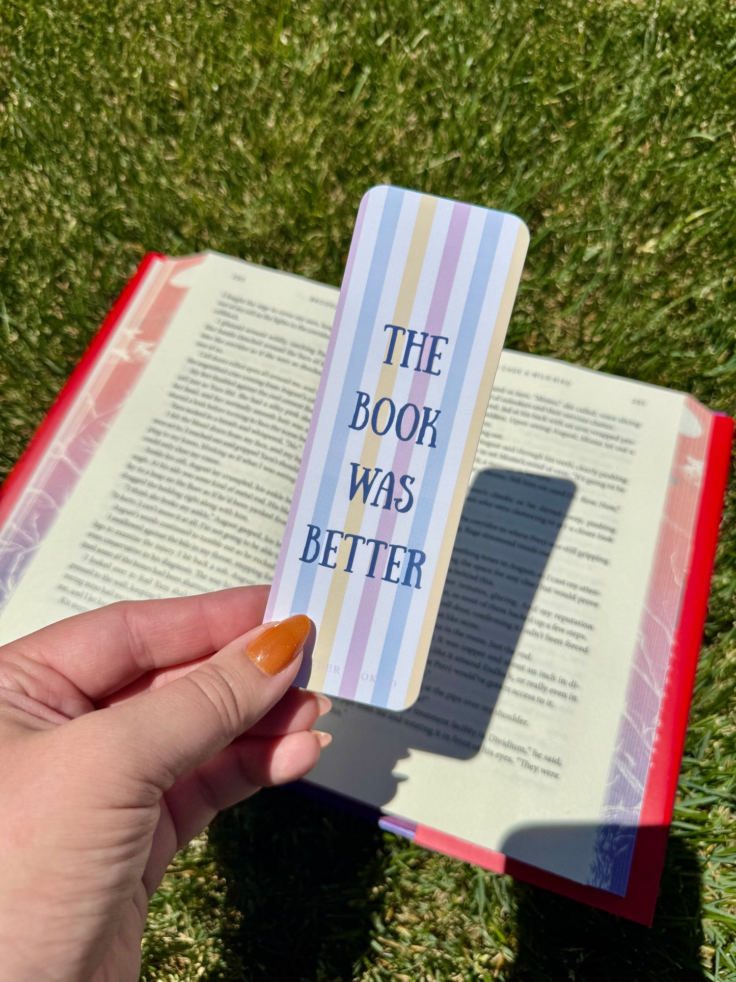 The Book Was Better Bookmark