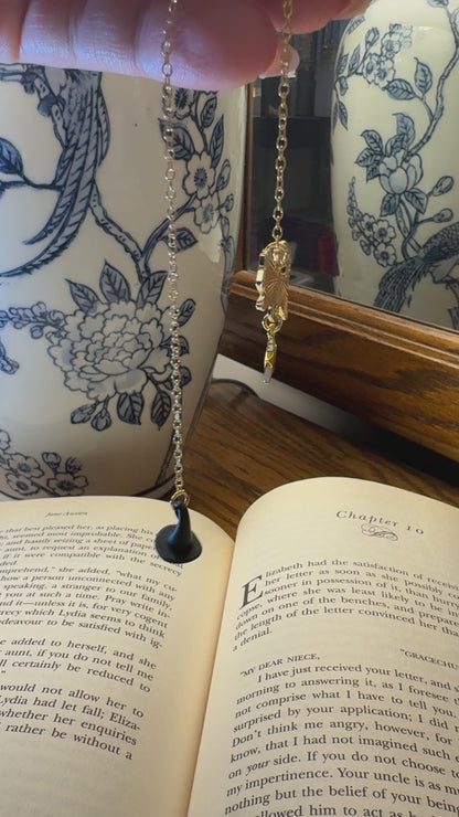 Witch's Cat Chain Bookmark