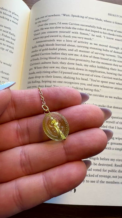 Mystery Bag Rose Chain Bookmark